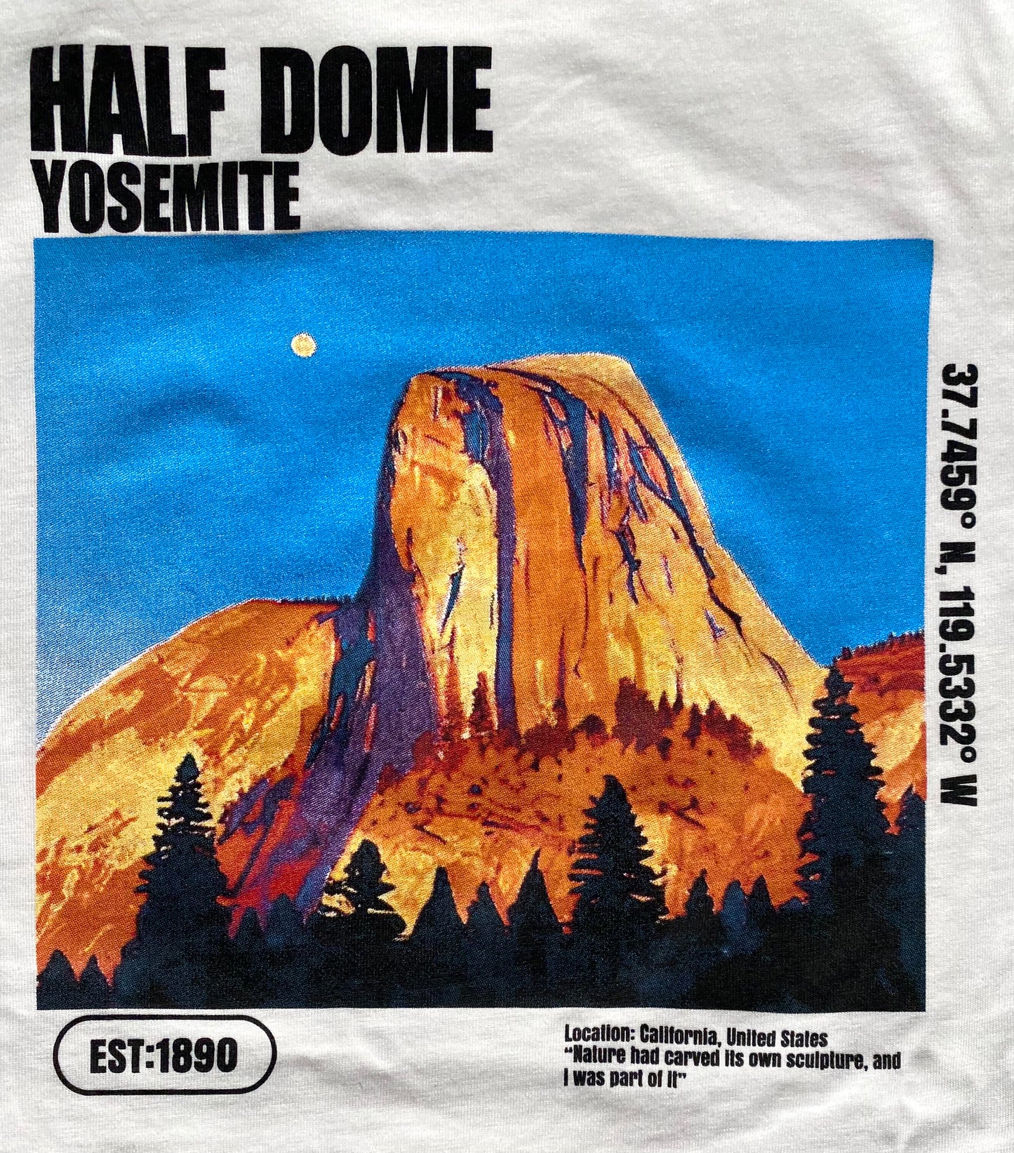 Half Dome Organic Cotton T-Shirt